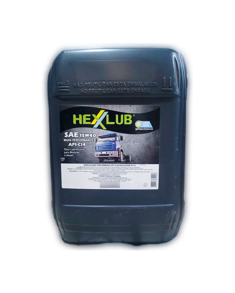 Óleo Lubrificante SAE 15W40 API CI-4