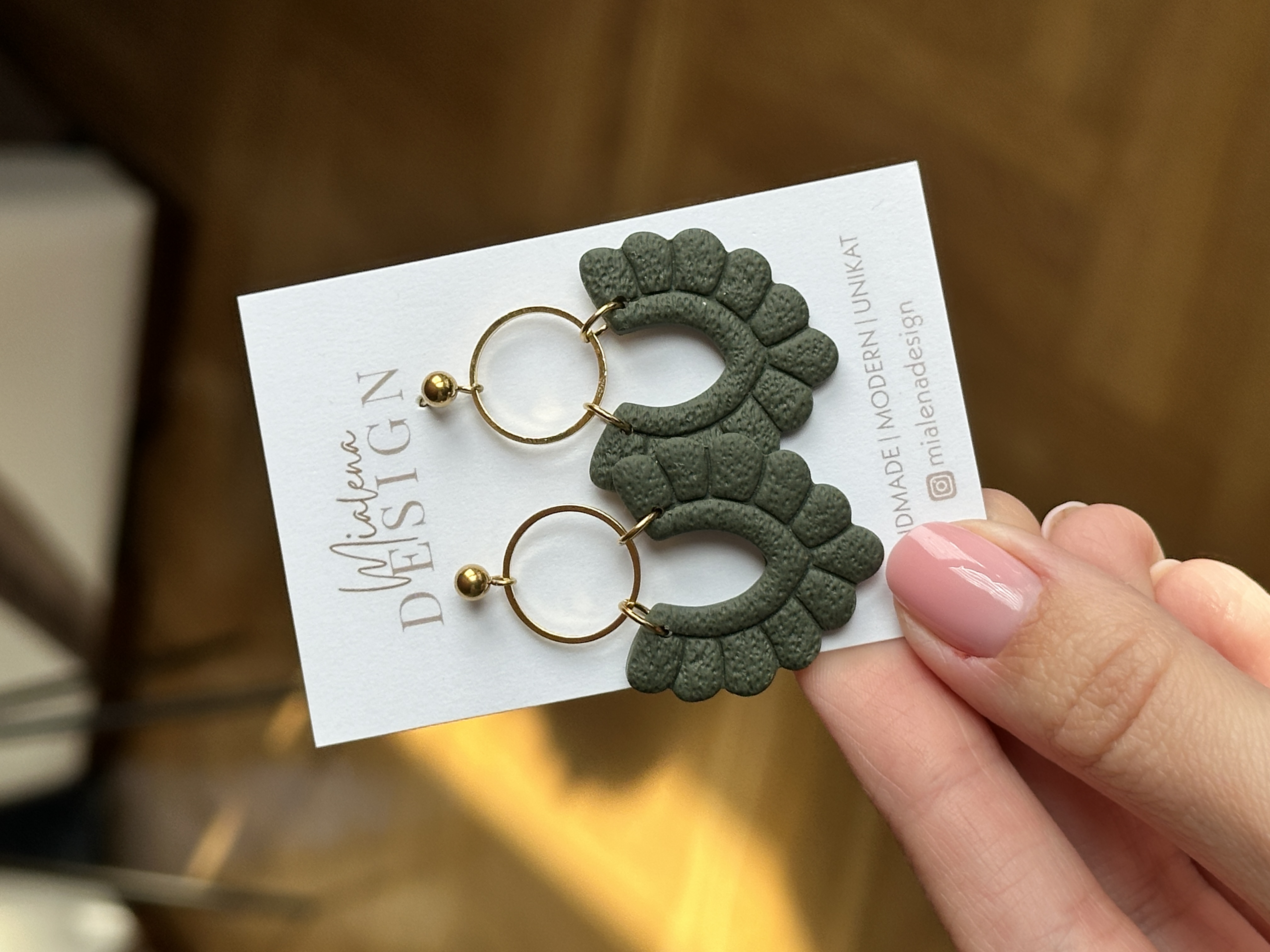 Handgemachte Ohrringe