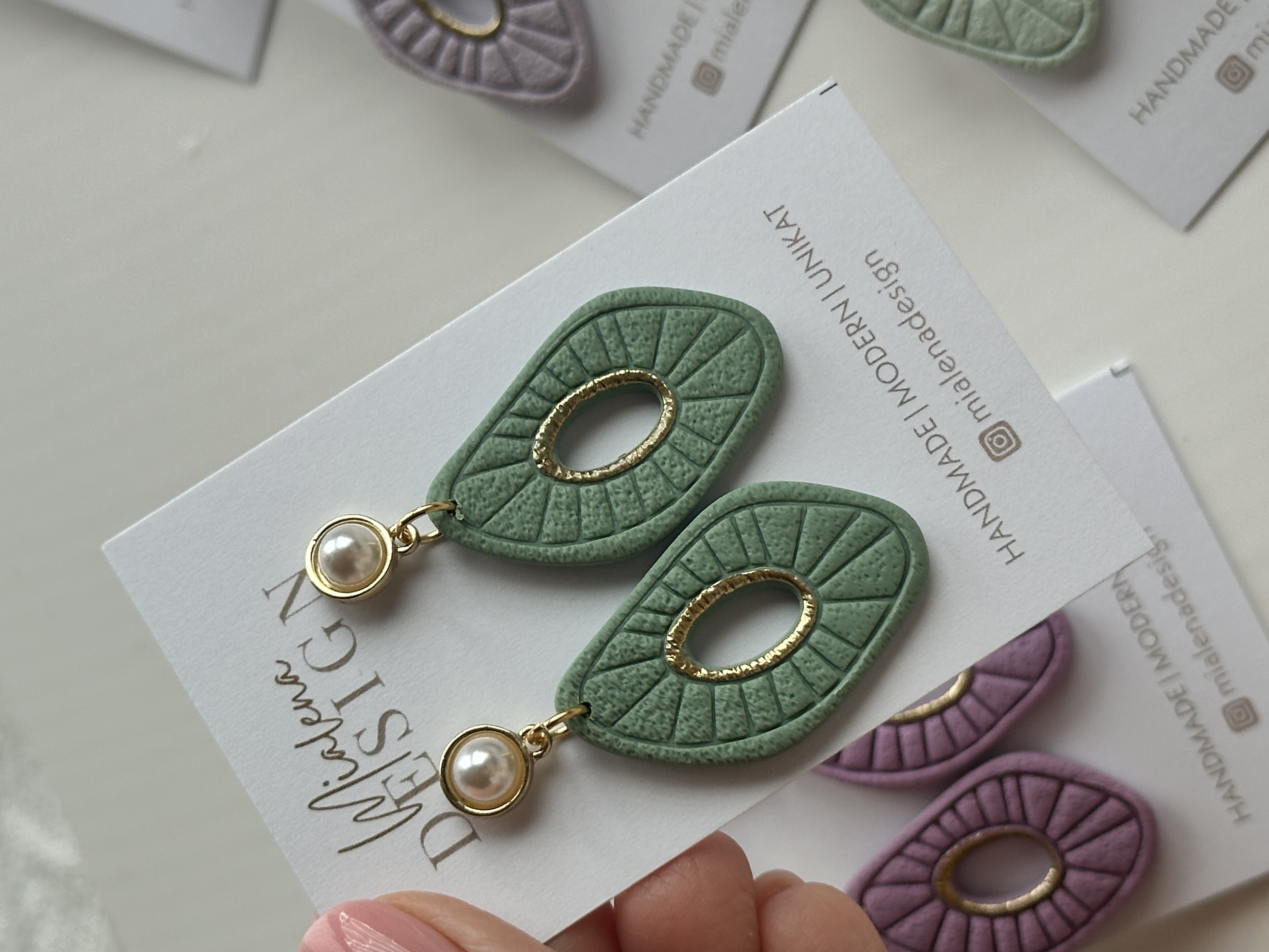 Stylische Ohrhänger