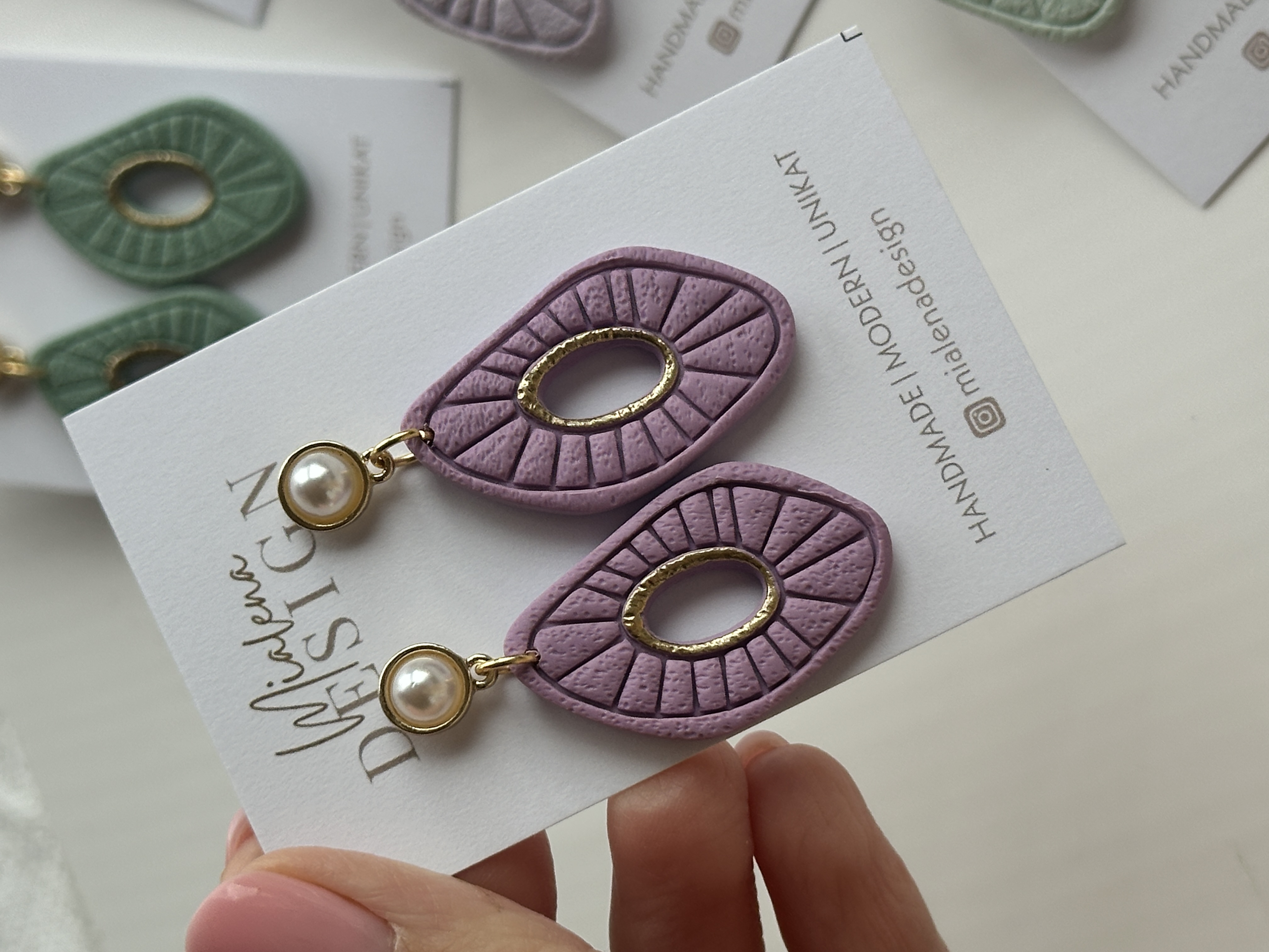 Stylische Ohrhänger