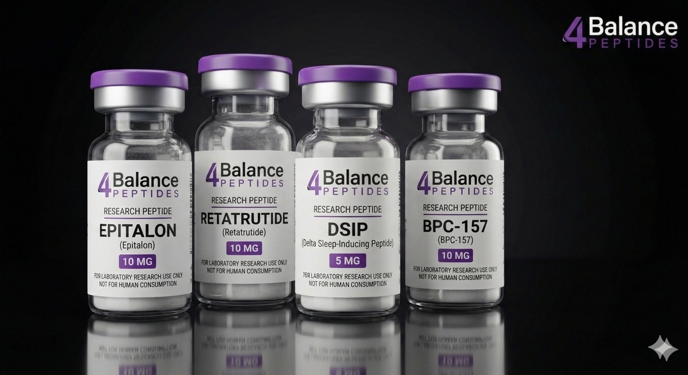 4Balance Peptides Research Peptide Vials