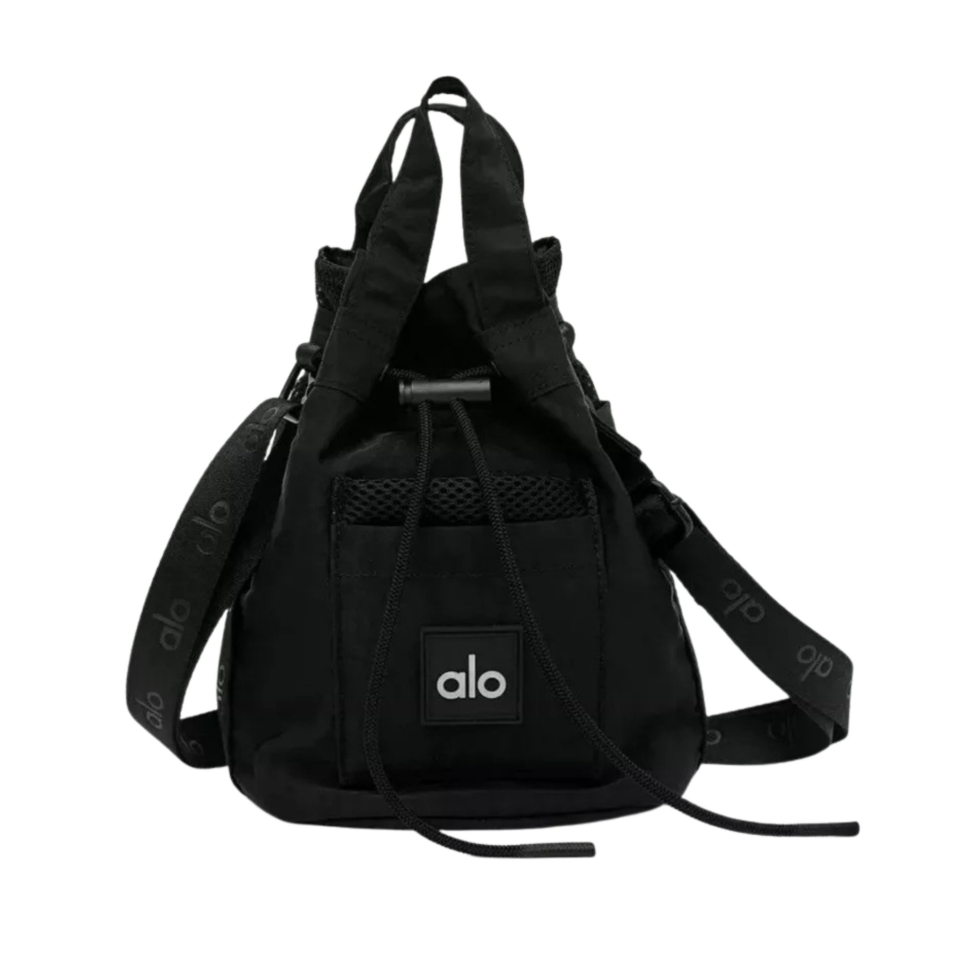 Alo Yoga Cross Body Bucket Bag- Black