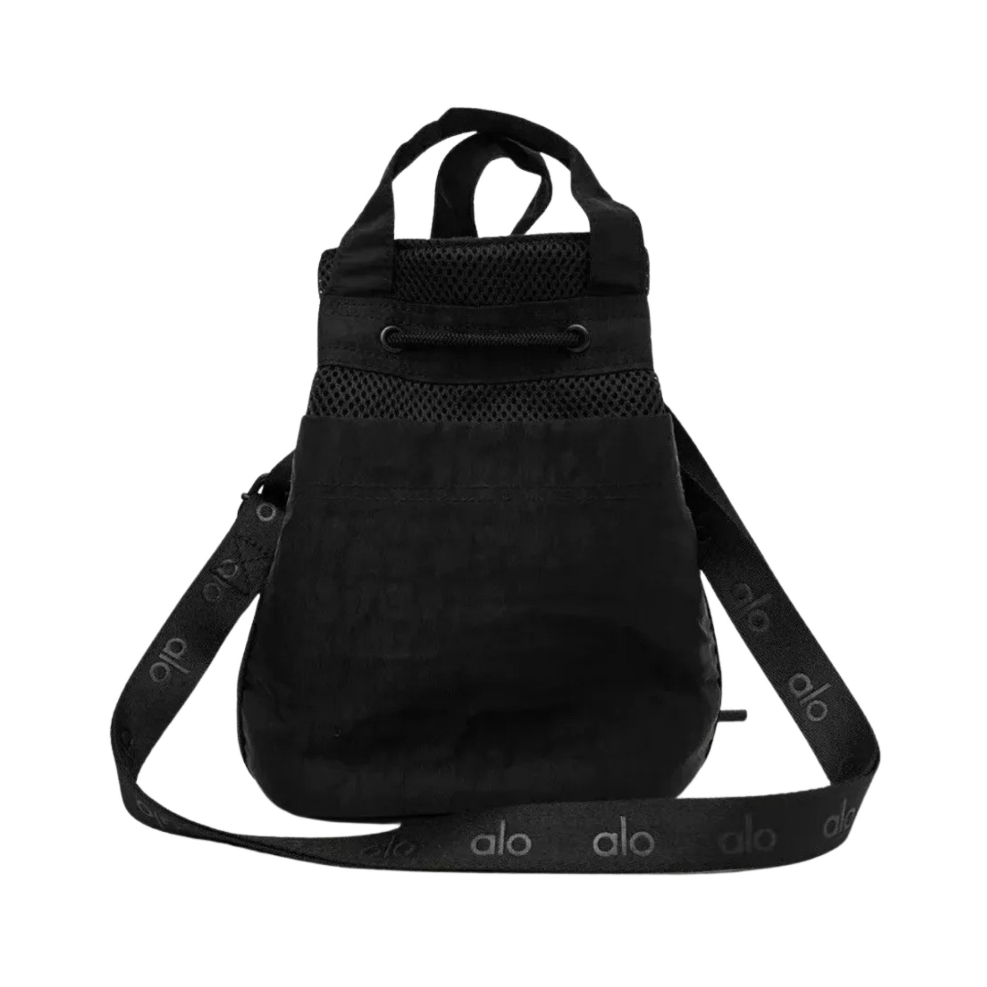 Alo Yoga Cross Body Bucket Bag- Black