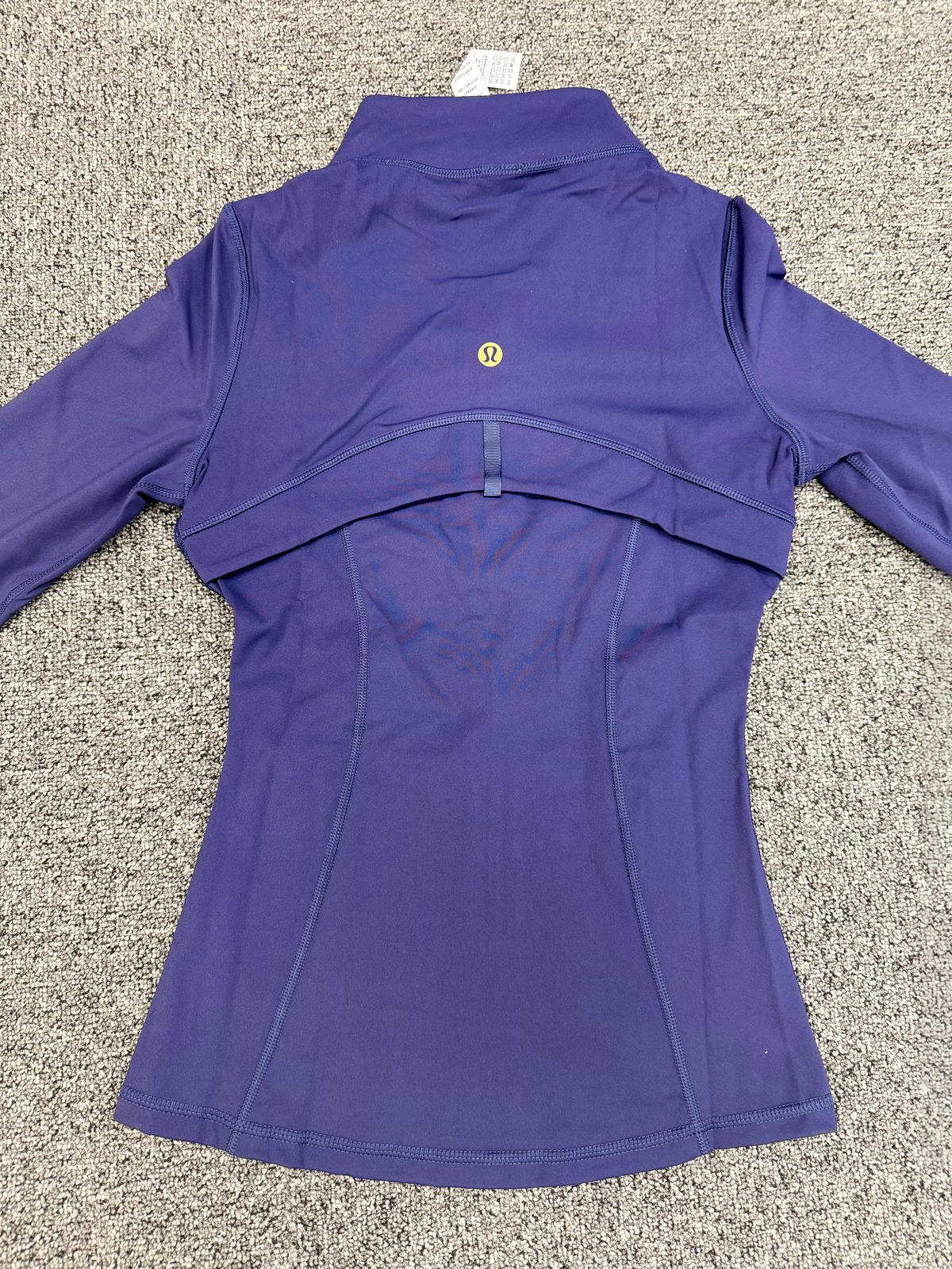 Lululemon Define Jacket- Midnight Blue with Gold Zipper 