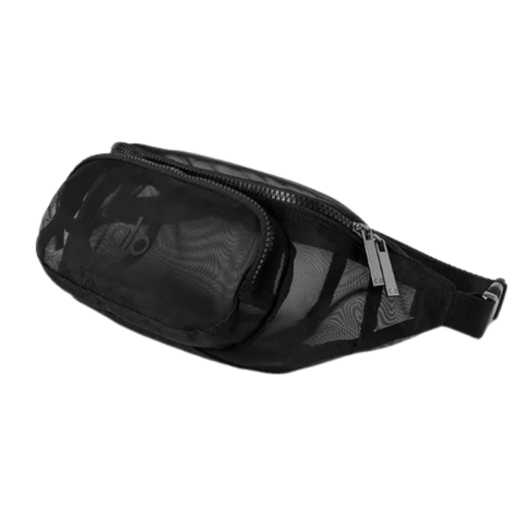 Alo Sheer Fanny Pack- Black