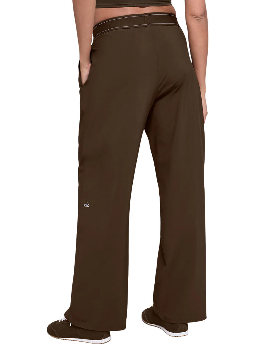 Alo Yoga Suit Up Trouser Espresso (Regular)