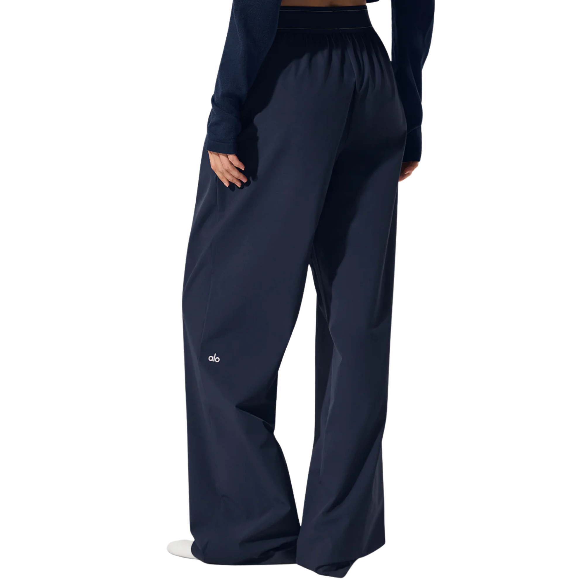 Alo Yoga Suit Up Trousers Navy (Regular)