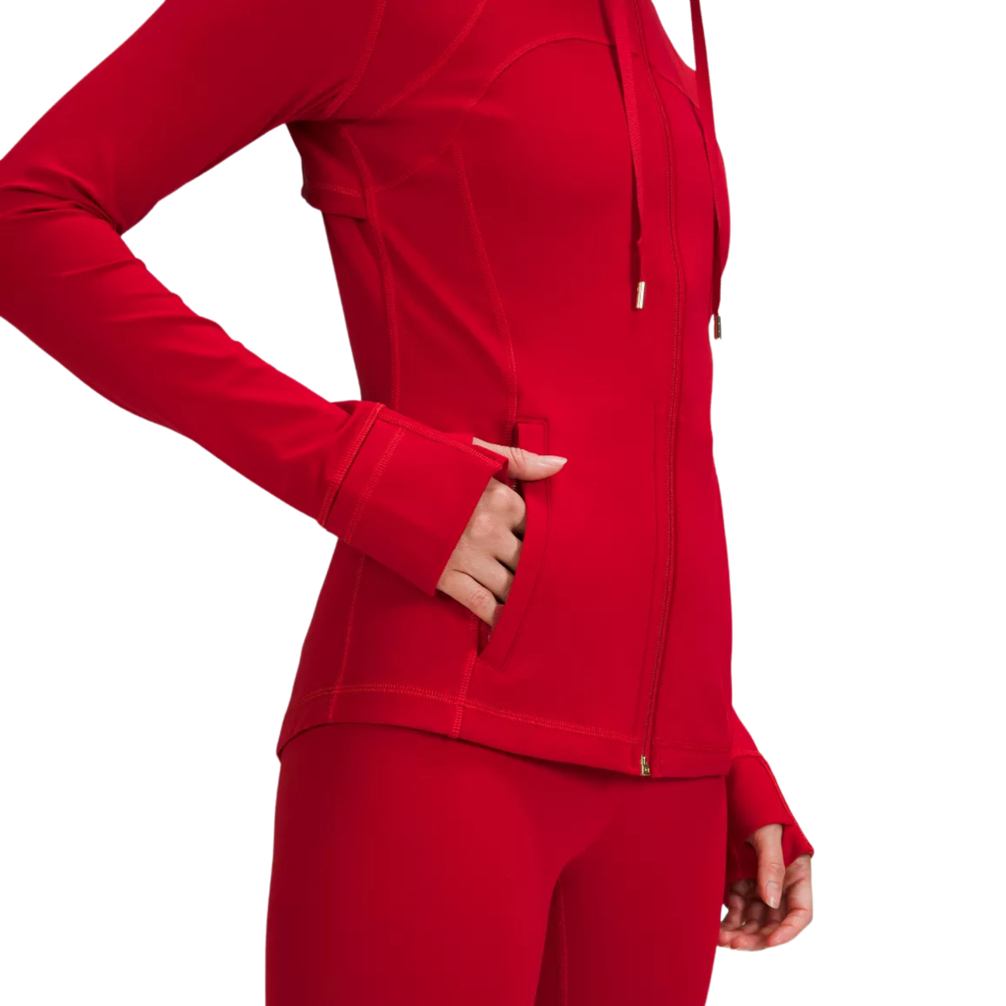 LuluLemon Define Hooded Jacket Nulu- Red Lunar New Year