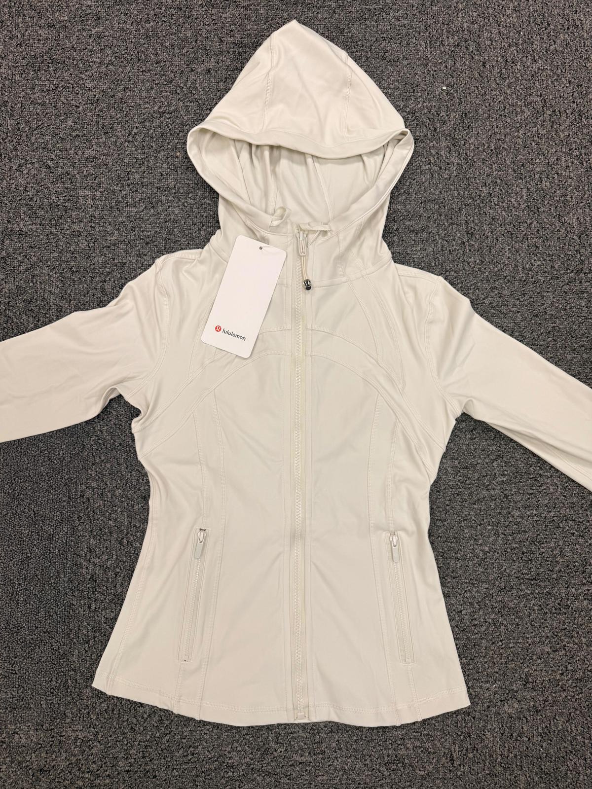 LuluLemon Define Hooded Jacket Nulu- Albumin