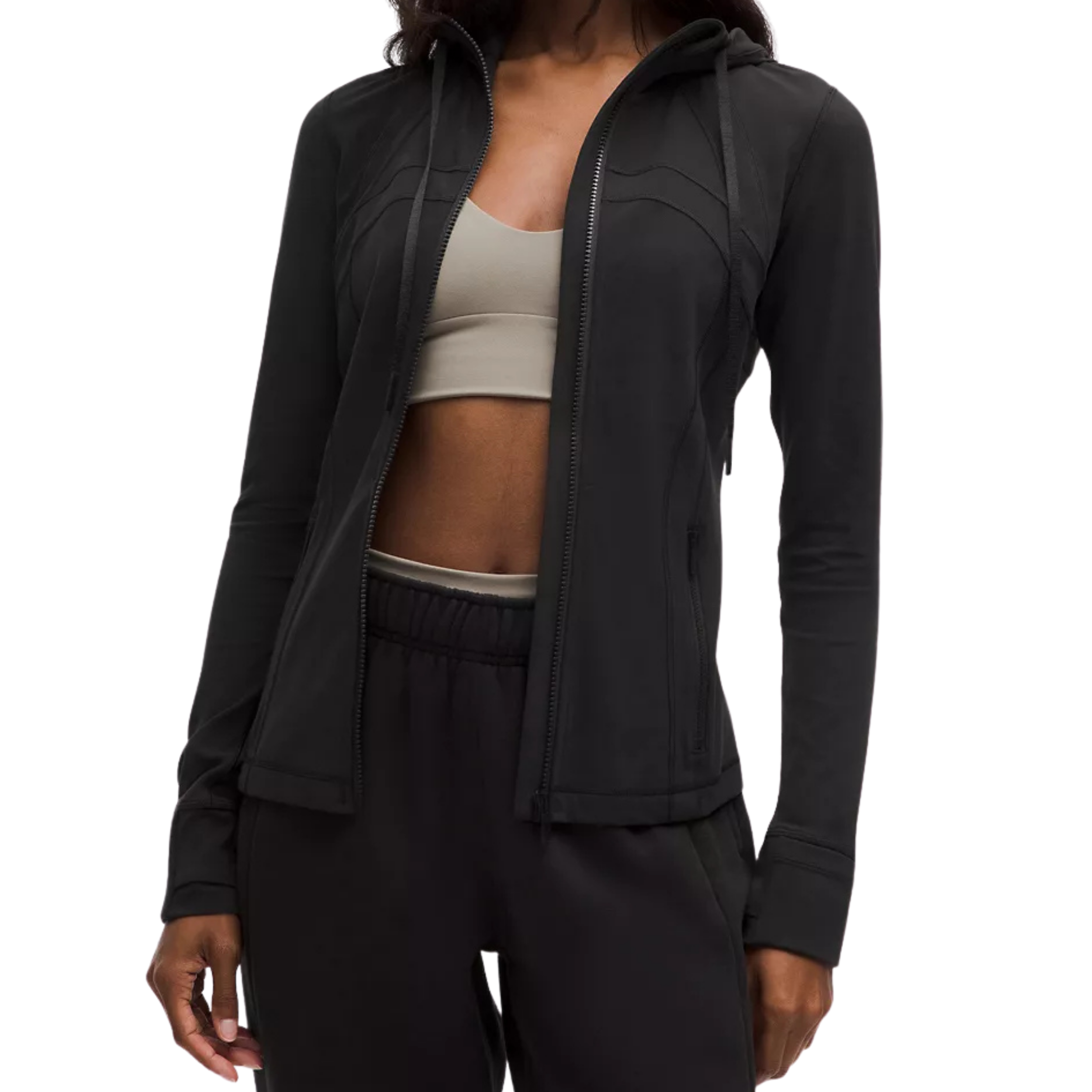LuluLemon Define Hooded Jacket Nulu- Black 