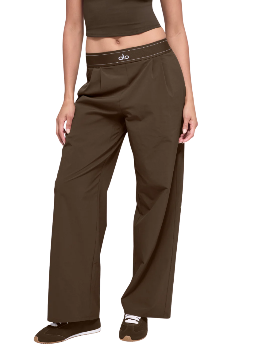 Alo Yoga Suit Up Trouser Espresso (Regular)