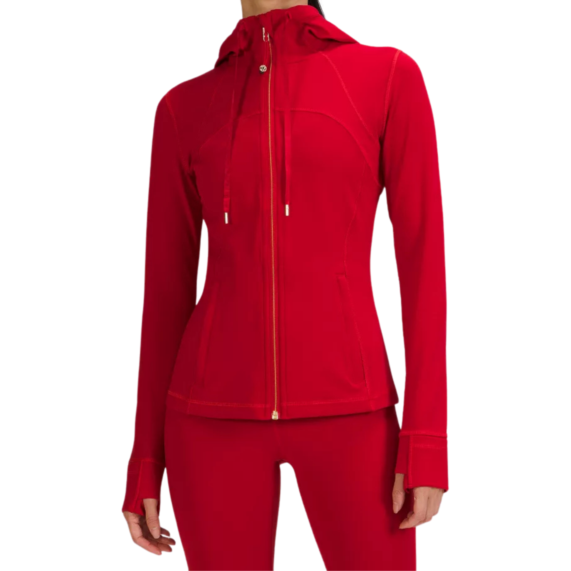 LuluLemon Define Hooded Jacket Nulu- Red Lunar New Year