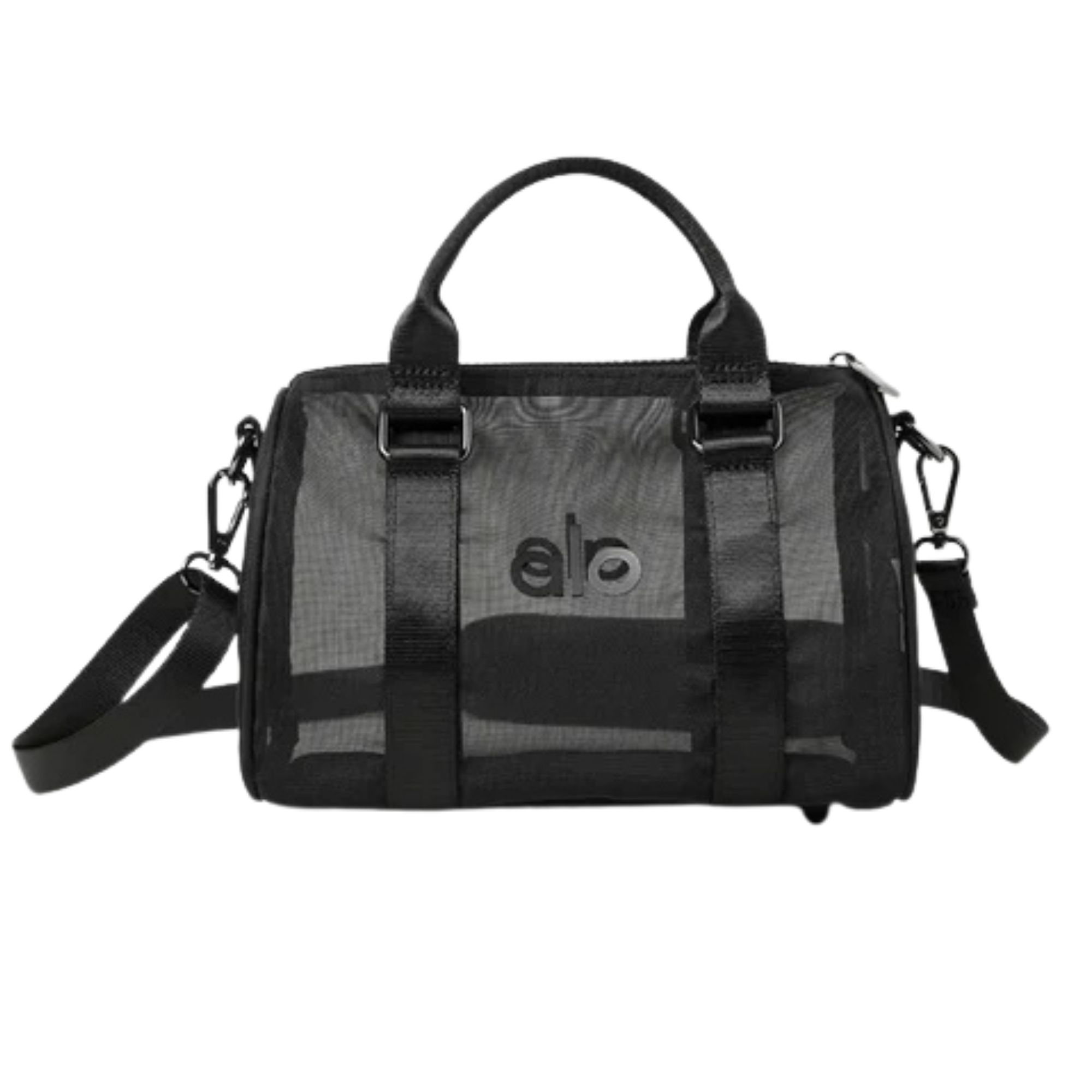 Alo Yoga Mini Sheer Duffle Bag- Black