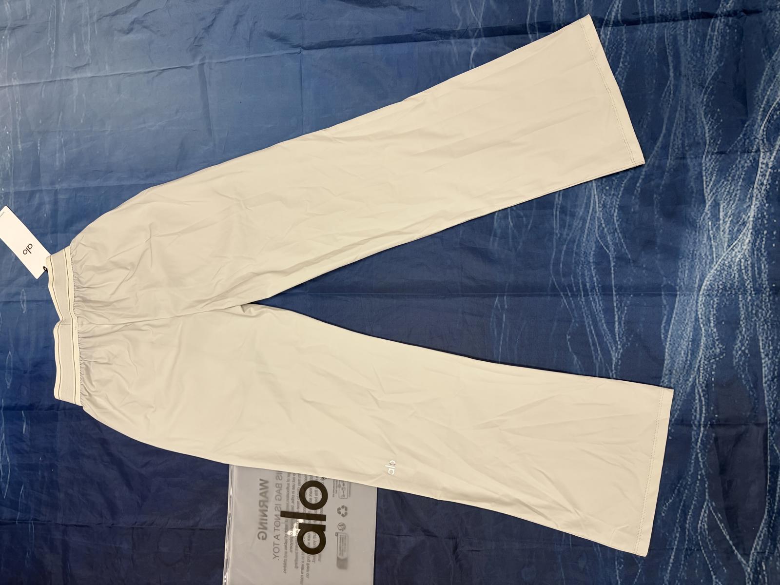 Alo Yoga Suit Up Trouser White (Regular)