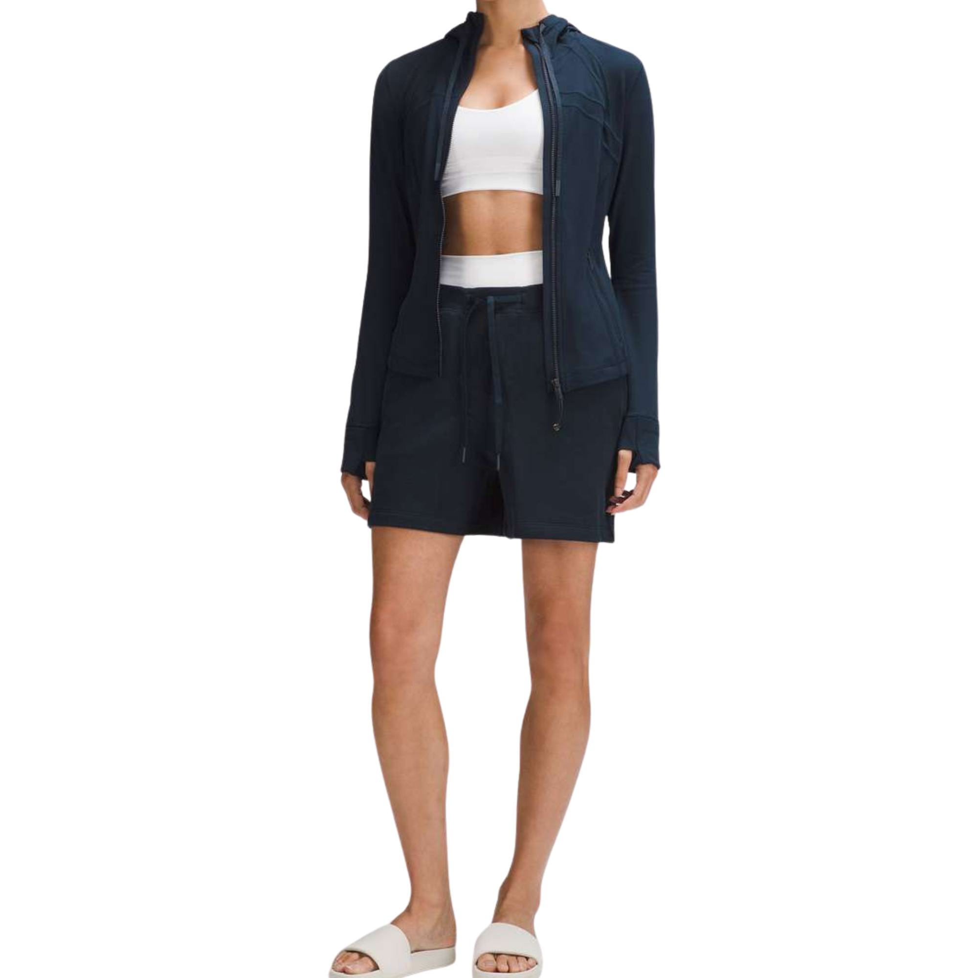 LuluLemon Define Hooded Jacket Nulu- Midnight Blue