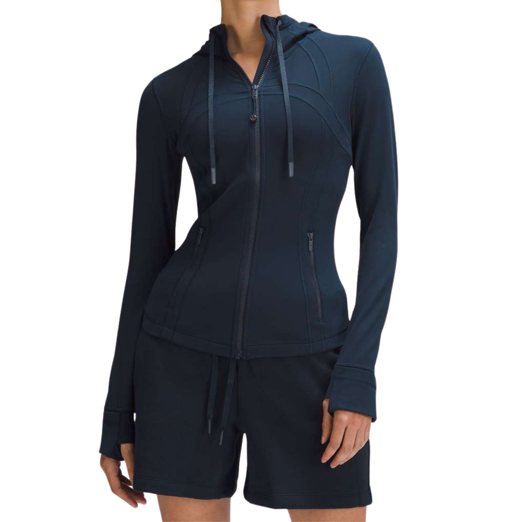 LuluLemon Define Hooded Jacket Nulu- Midnight Blue