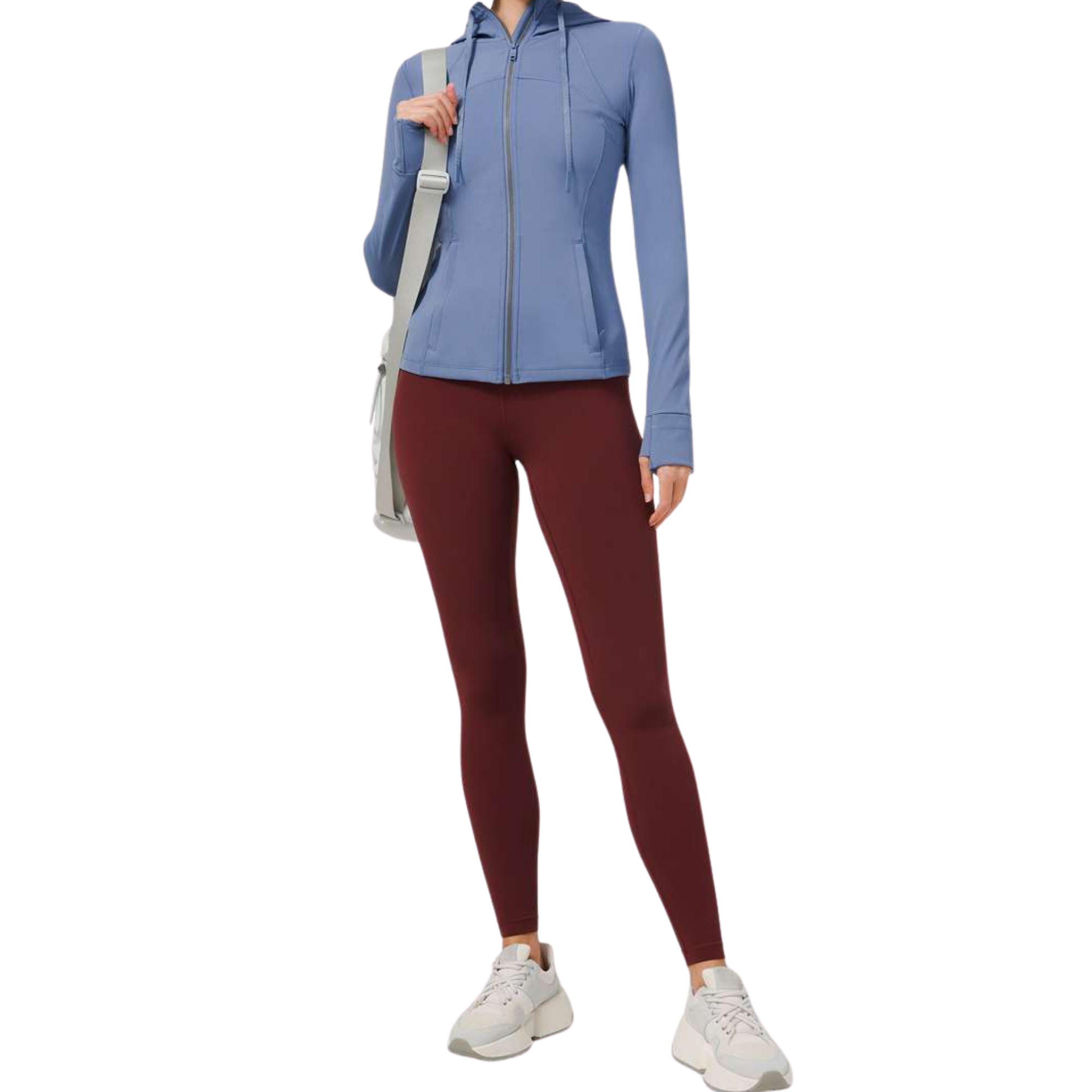 LuluLemon Define Hooded Jacket Nulu- Washed Denim