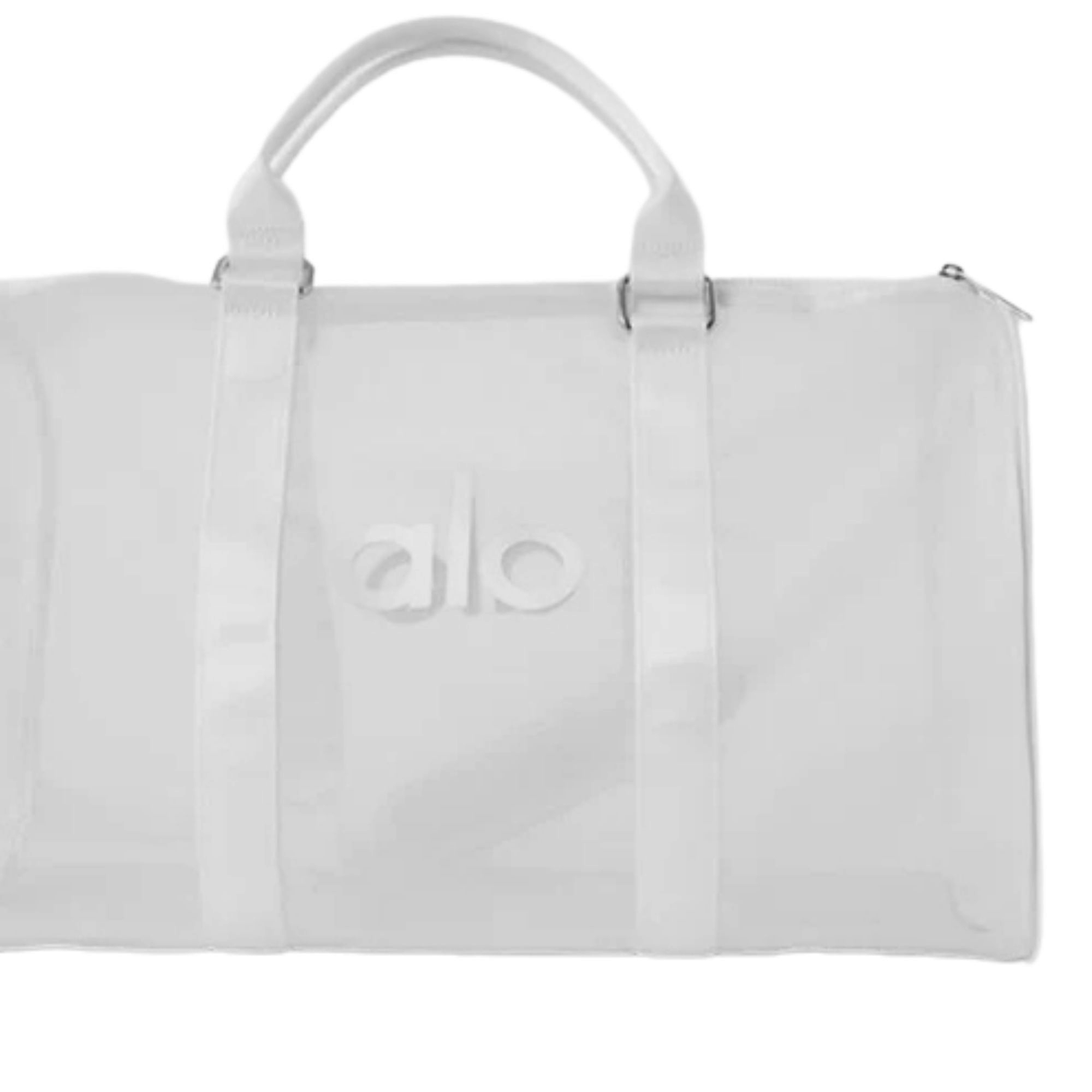 Alo Yoga Sheer Duffle Bag- White
