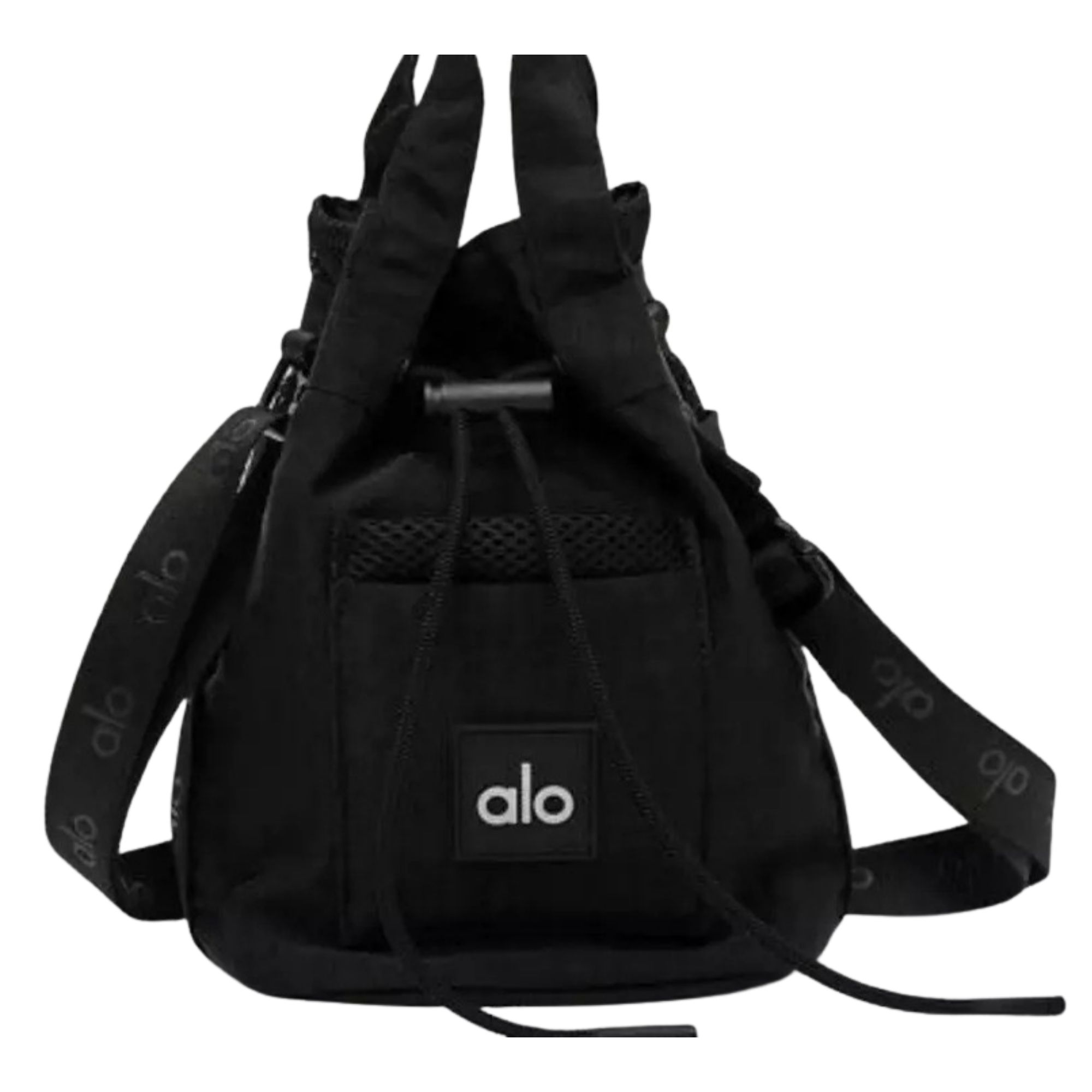 Alo Yoga Cross Body Bucket Bag- Black