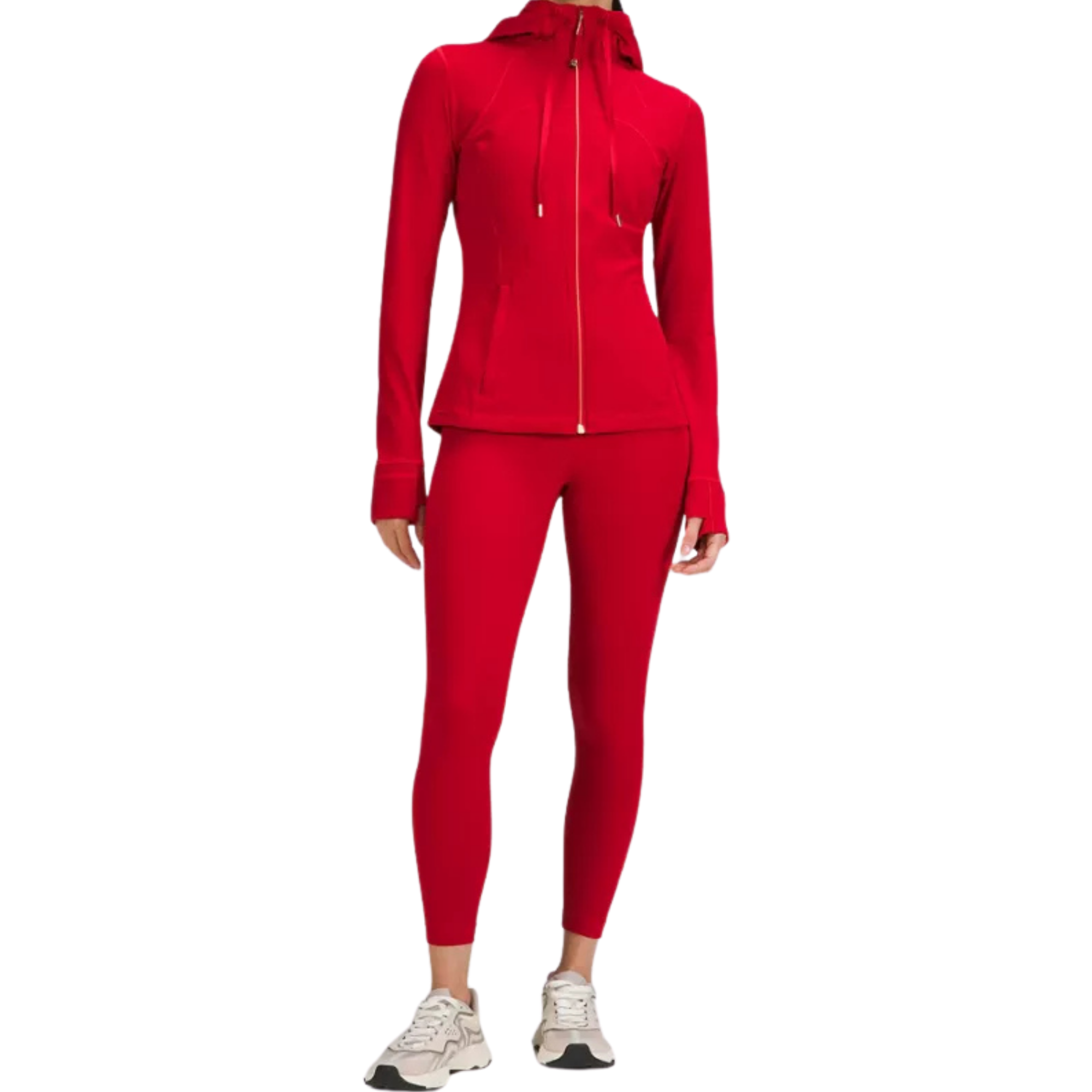 LuluLemon Define Hooded Jacket Nulu- Red Lunar New Year