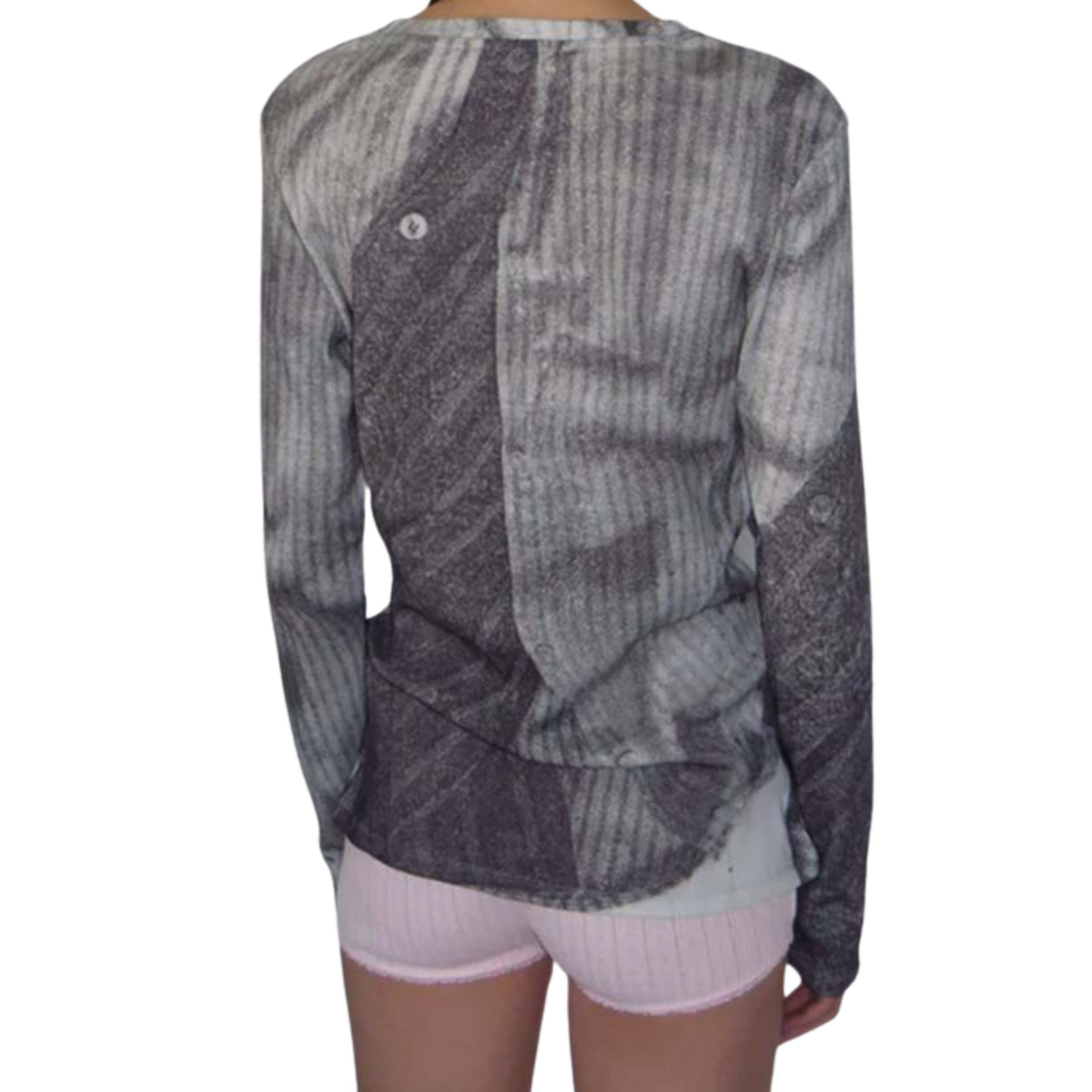 Paloma Wool Amos Long Sleeve T-Shirt- Grey 