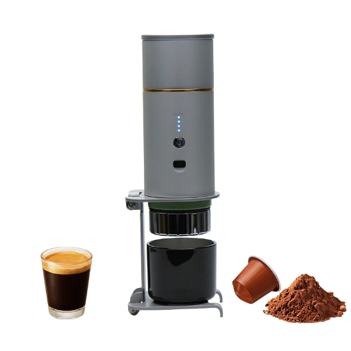 Capsula calentadora  portatil de cafe para cafe expreso