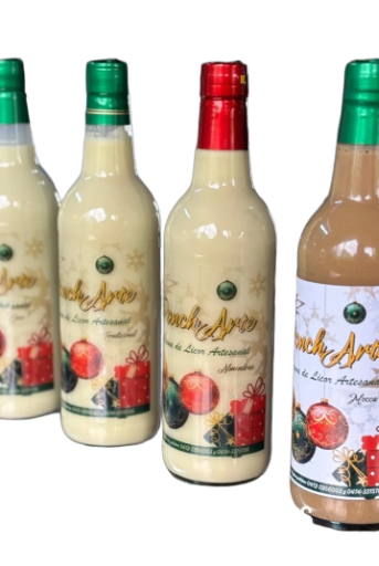 Poche crema navideño