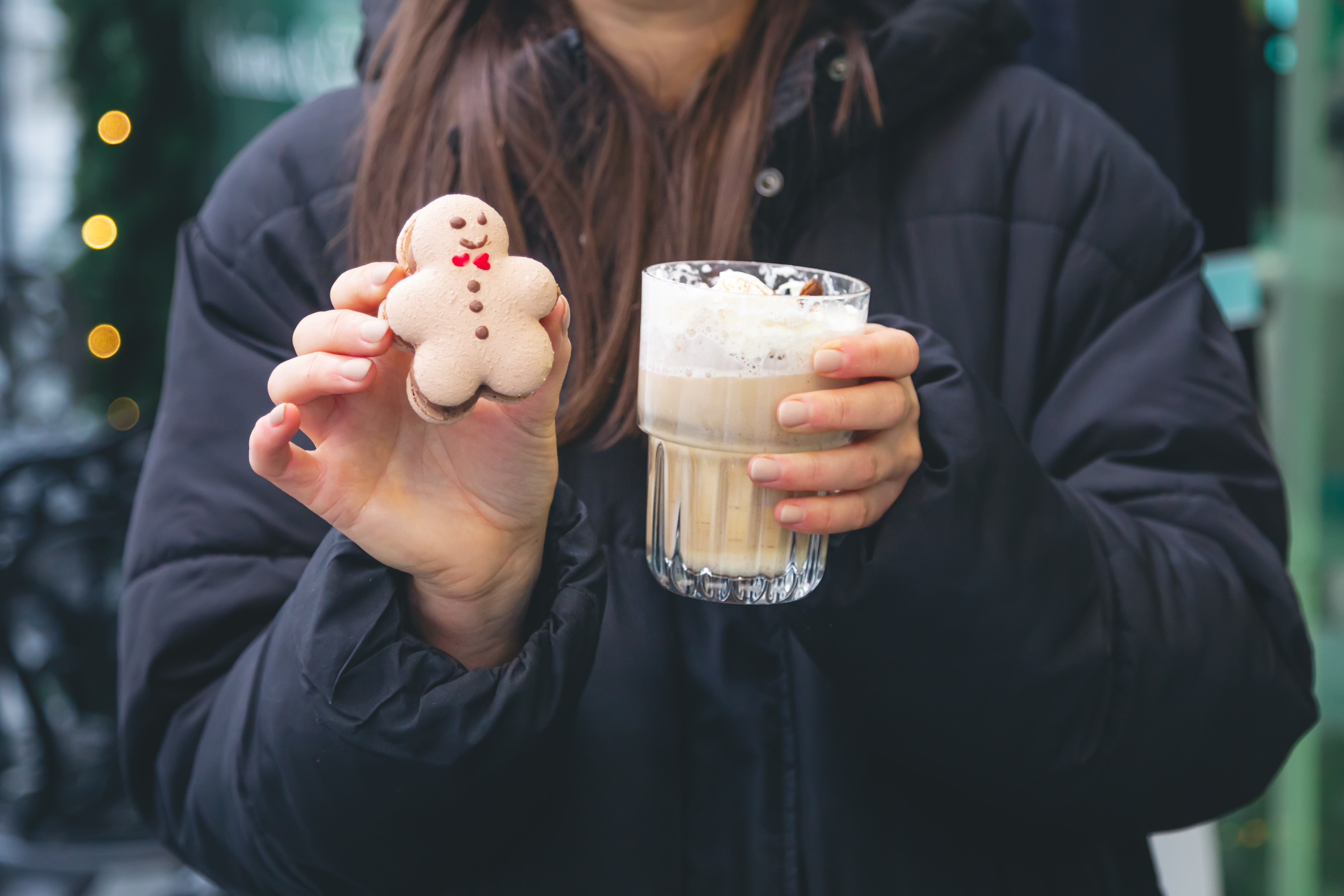 Poche crema navideño
