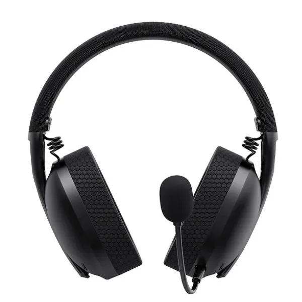 Auriculares gamer con micrófono INALAMBRICOS NEGROS