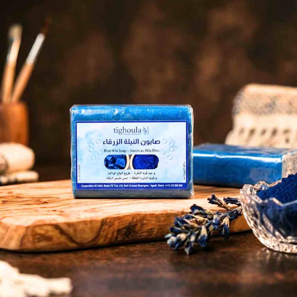 صابون النيلة الزرقاء