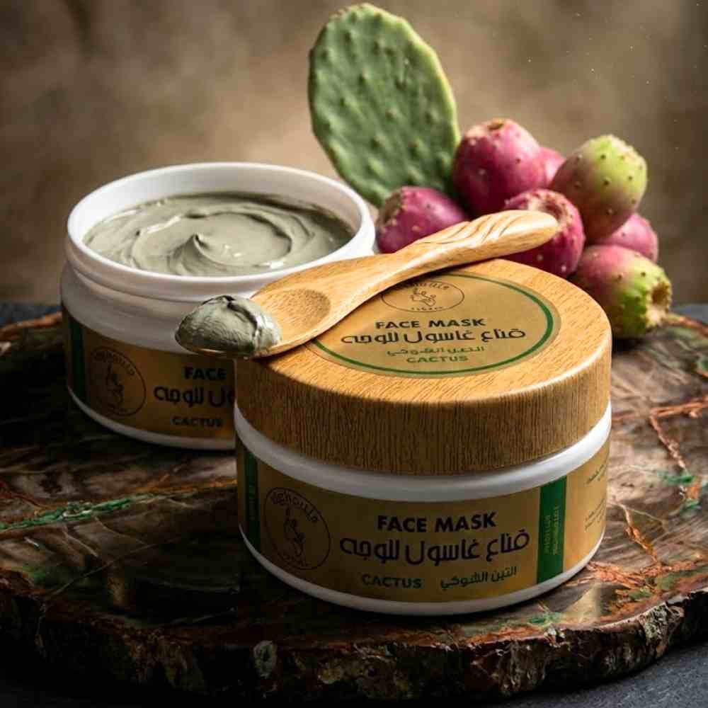 قناع غاسول الوجه بالتين الشوكي