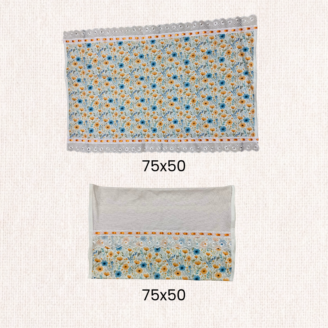 Conjunto Cozinha 2 Peças com Tecido Floral