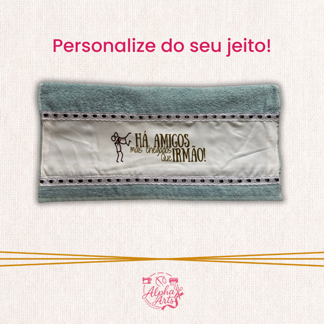 Toalha de Banho Personalizada com Estampa Digital