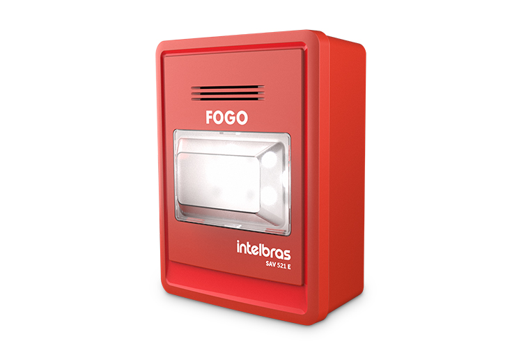 SIRENA ESTROBO INTELBRAS