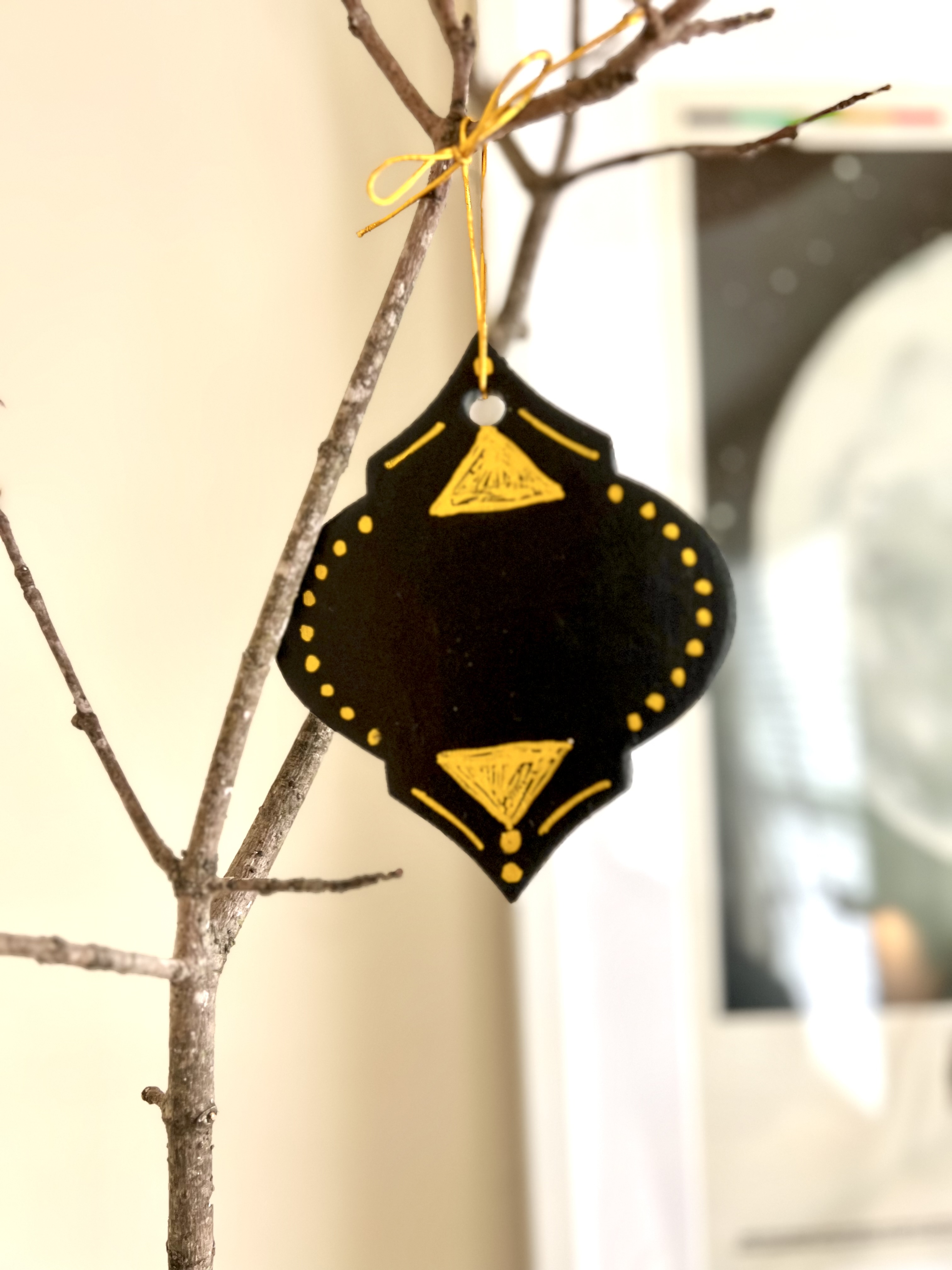 "Azizah" Ornament and Coaster