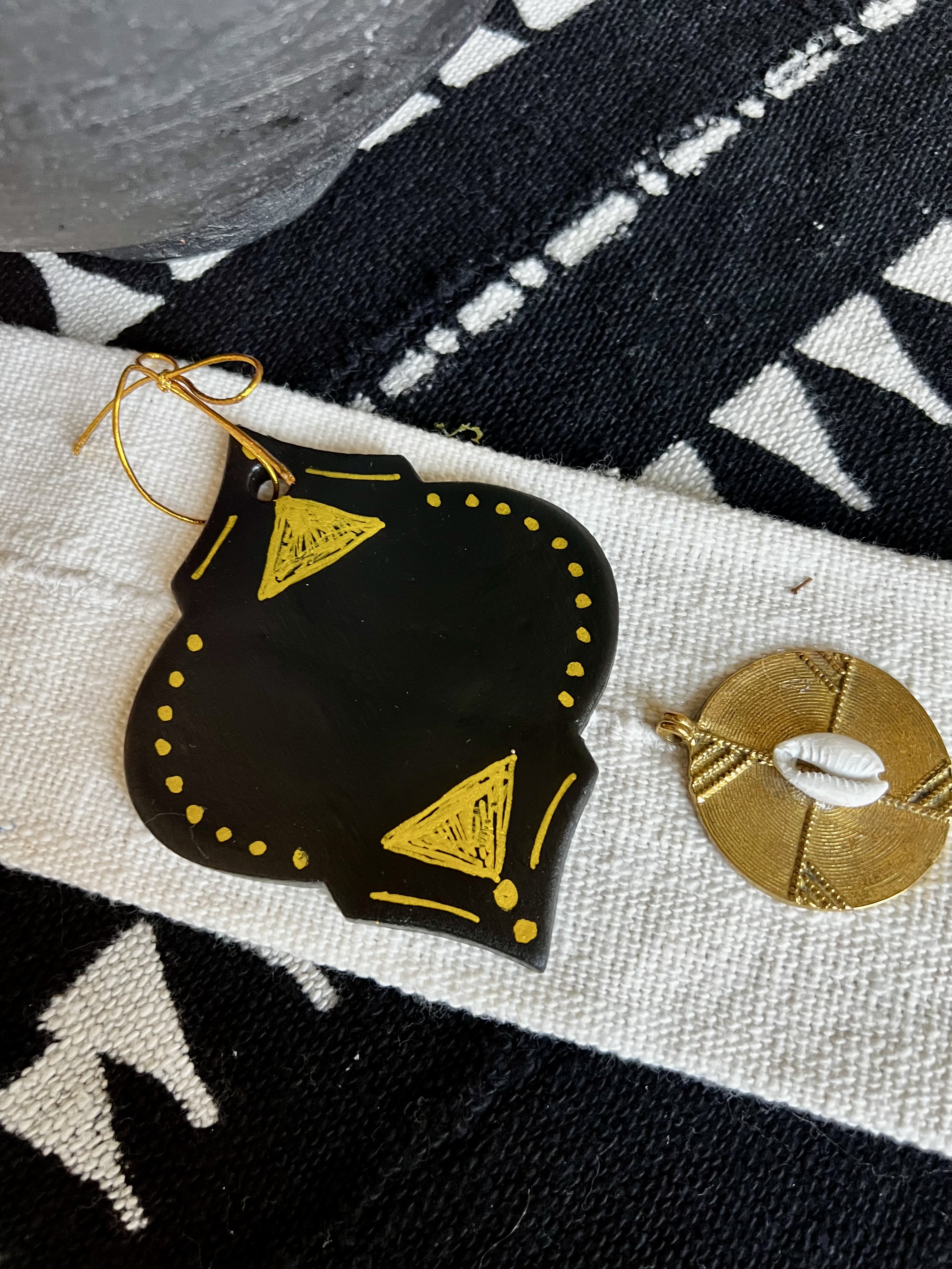 "Azizah" Ornament and Coaster