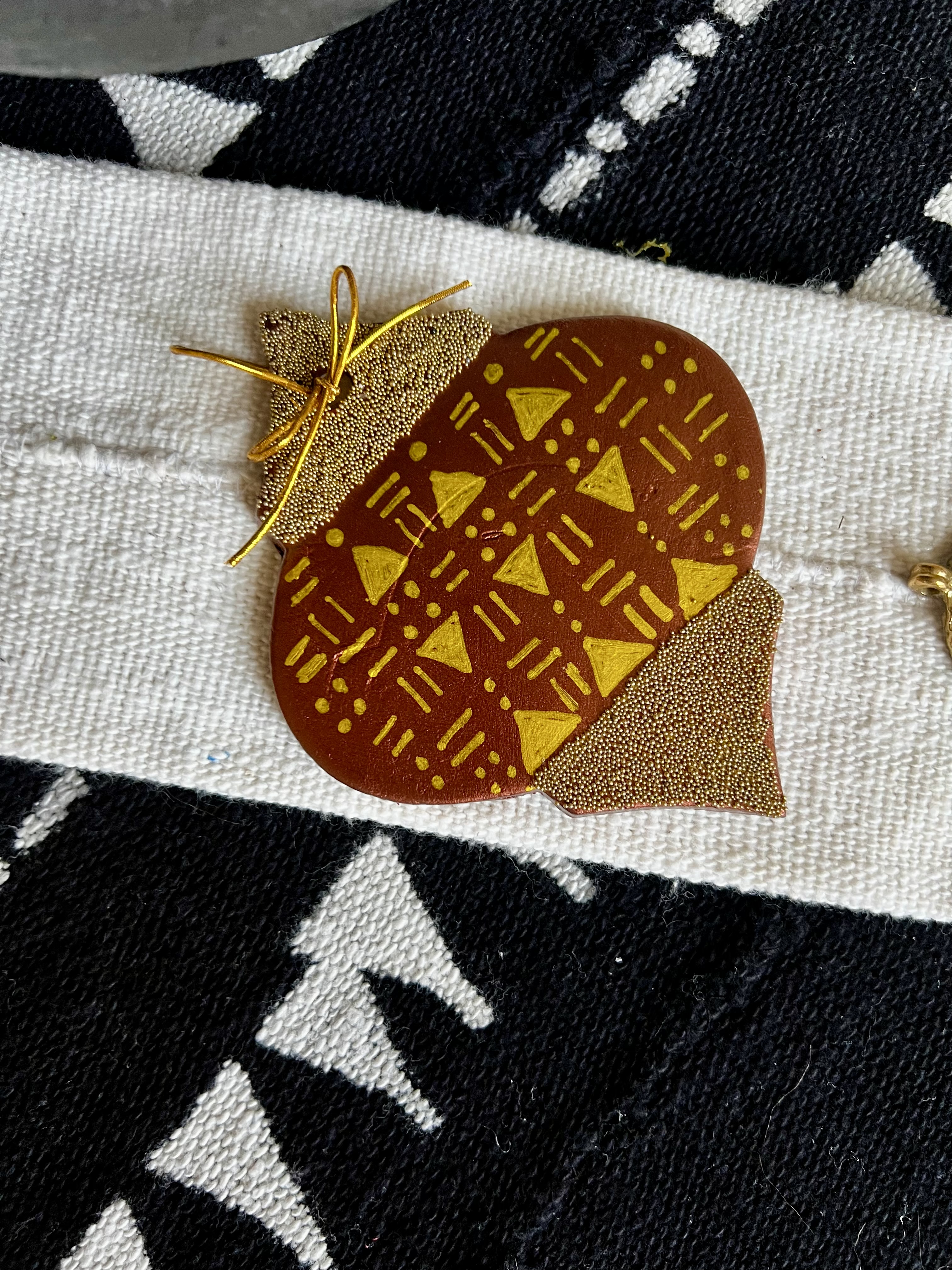 "Zeinab" Ornament and Coaster