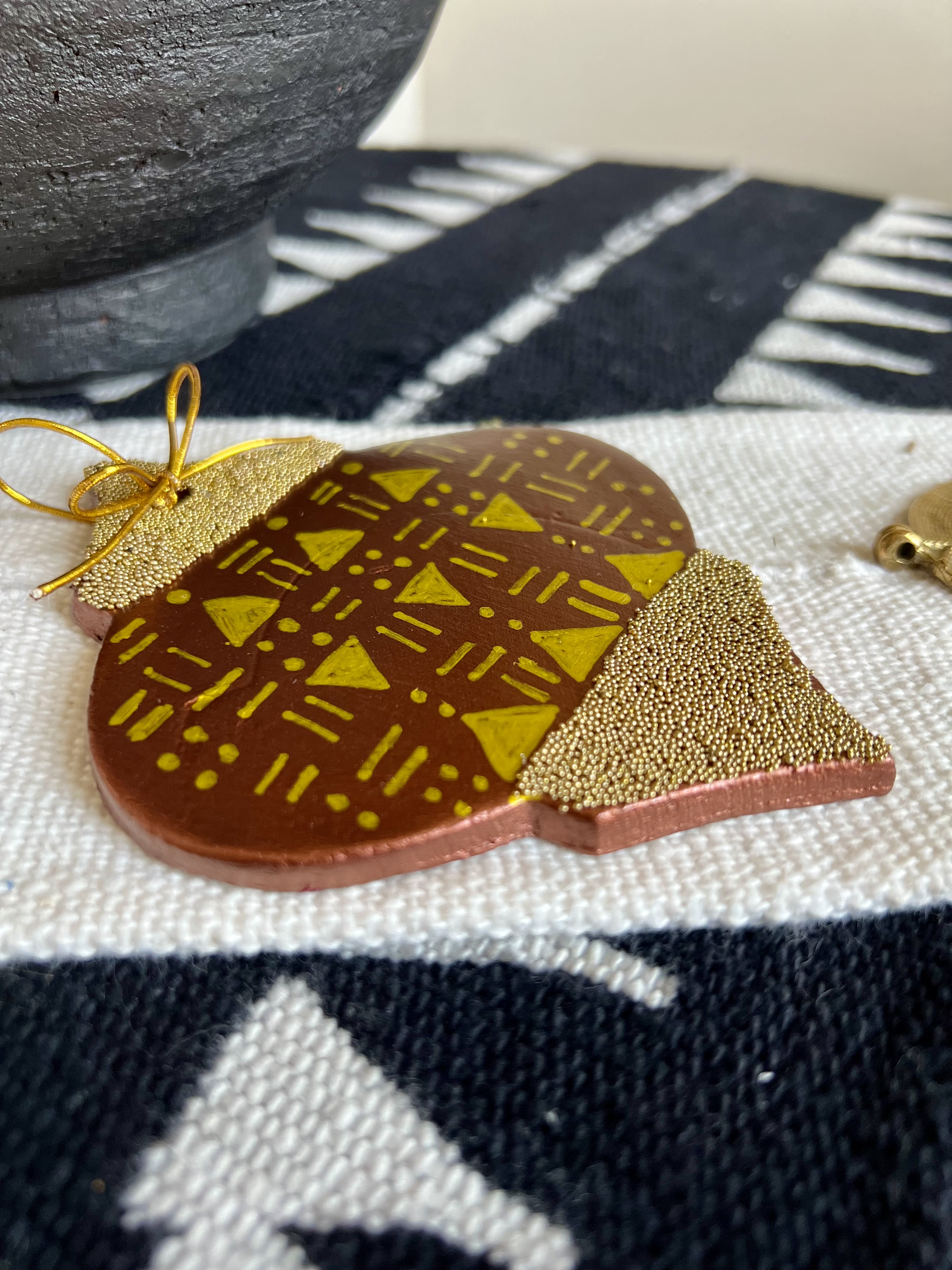 "Zeinab" Ornament and Coaster