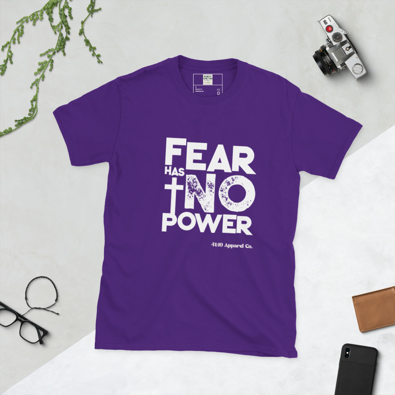 Fear has no power Short-Sleeve Unisex T-Shirt