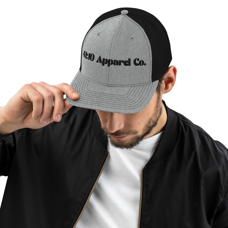 4110 Apparel Logo Trucker Cap