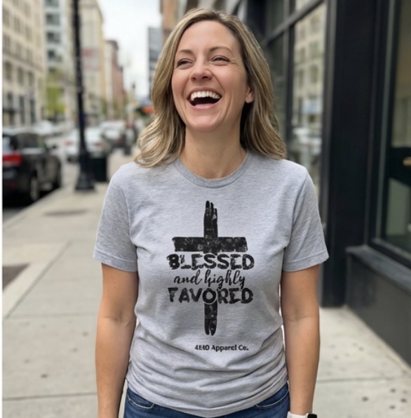 Blessed and Highly Favored Women's Relaxed T-Shirt