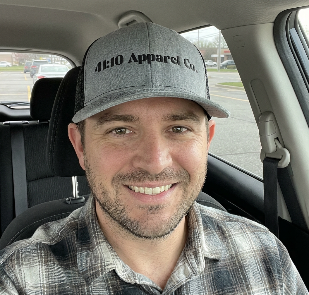 4110 Apparel Logo Trucker Cap