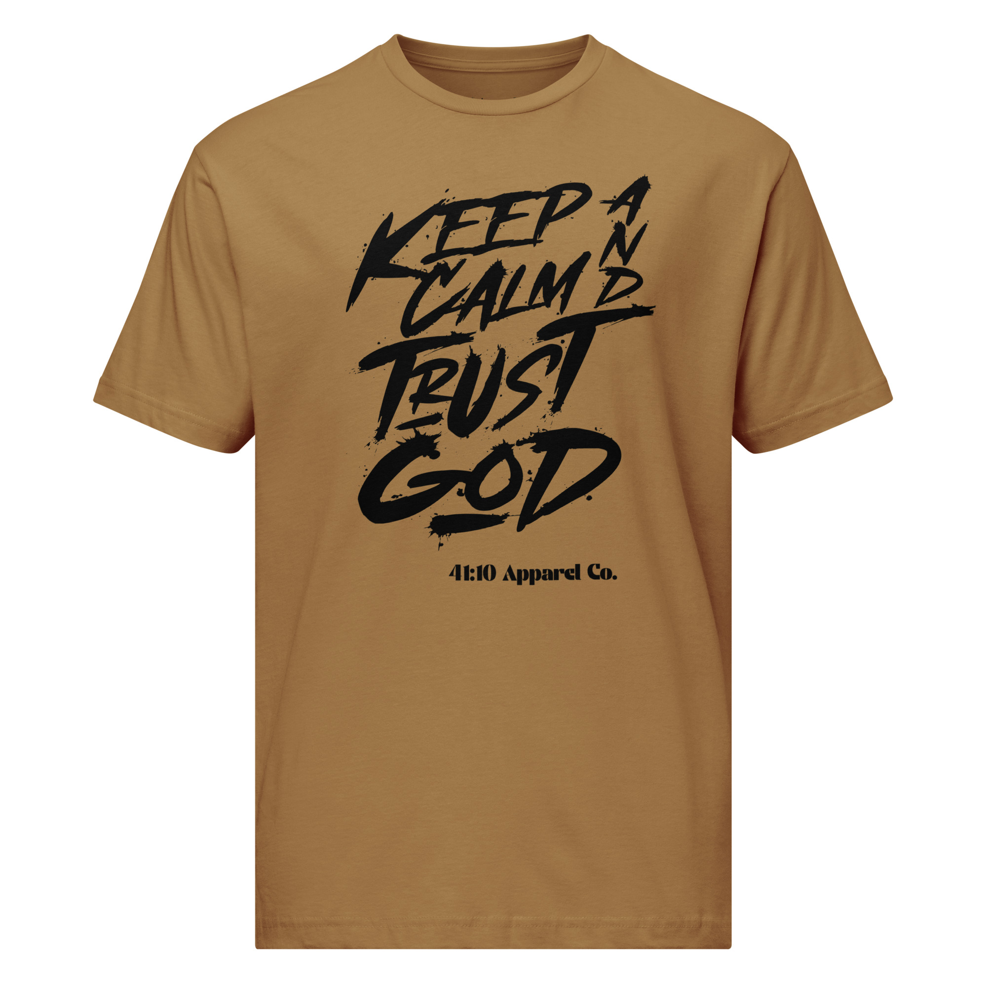 Keep Calm and Trust God Tee – Peace You Can Wear