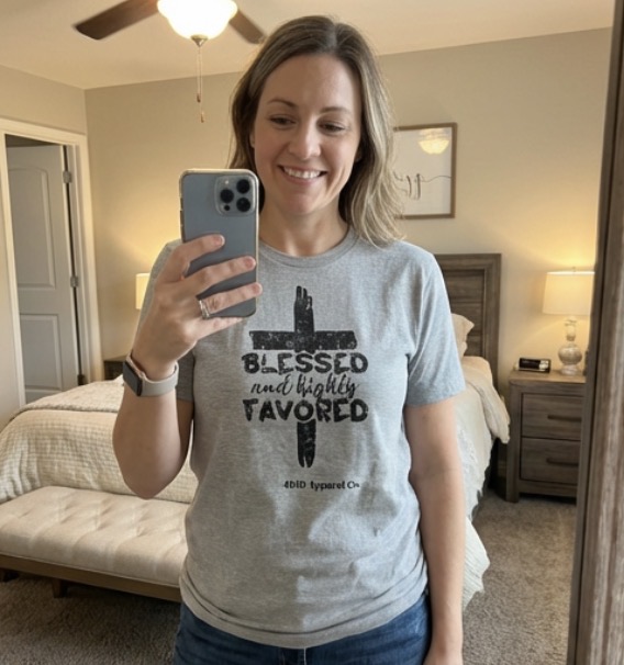 Blessed and Highly Favored Women's Relaxed T-Shirt