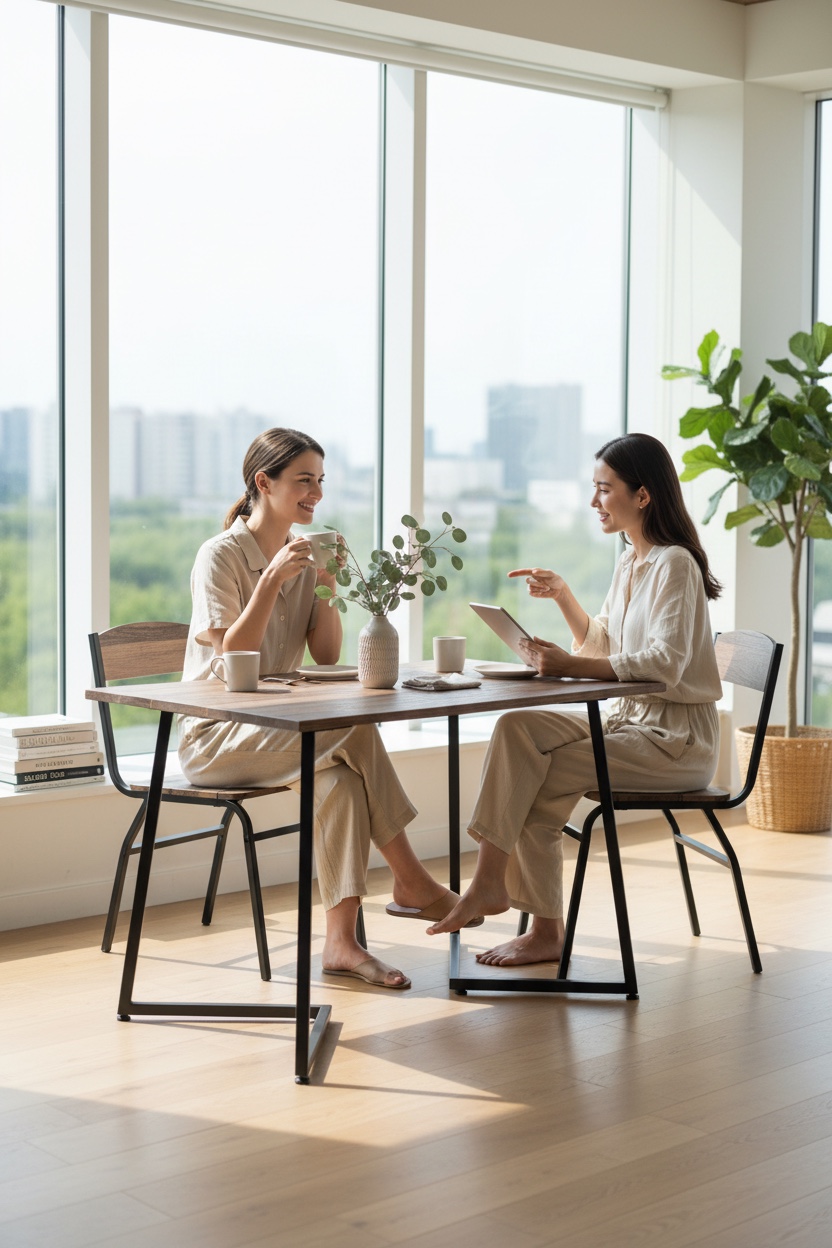 Desayunador Malbec para 4 personas