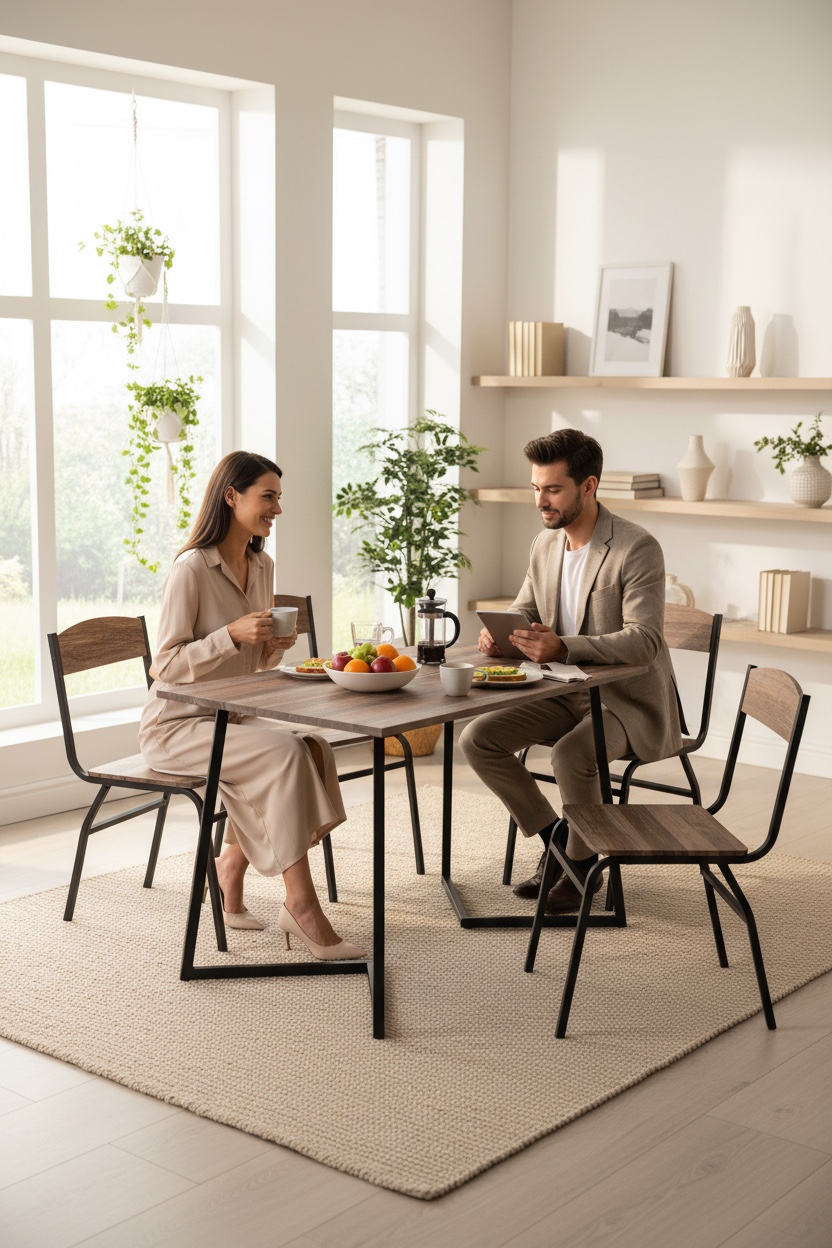 Desayunador Malbec para 4 personas