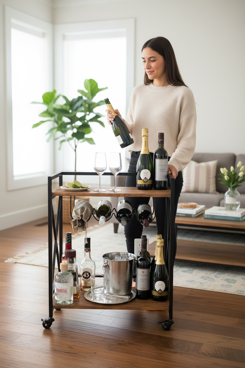 Cava Carro de servicio