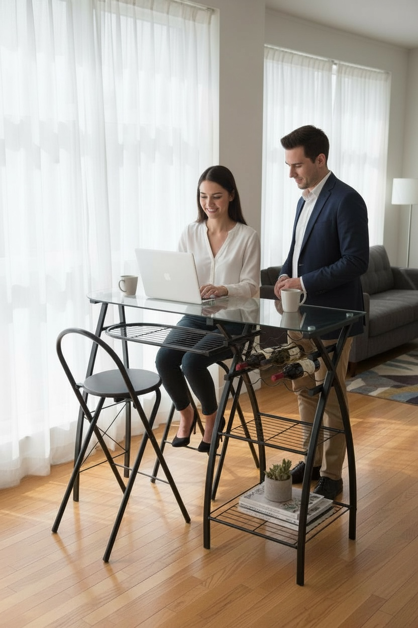 Barra de Vidrio para cocina o bar