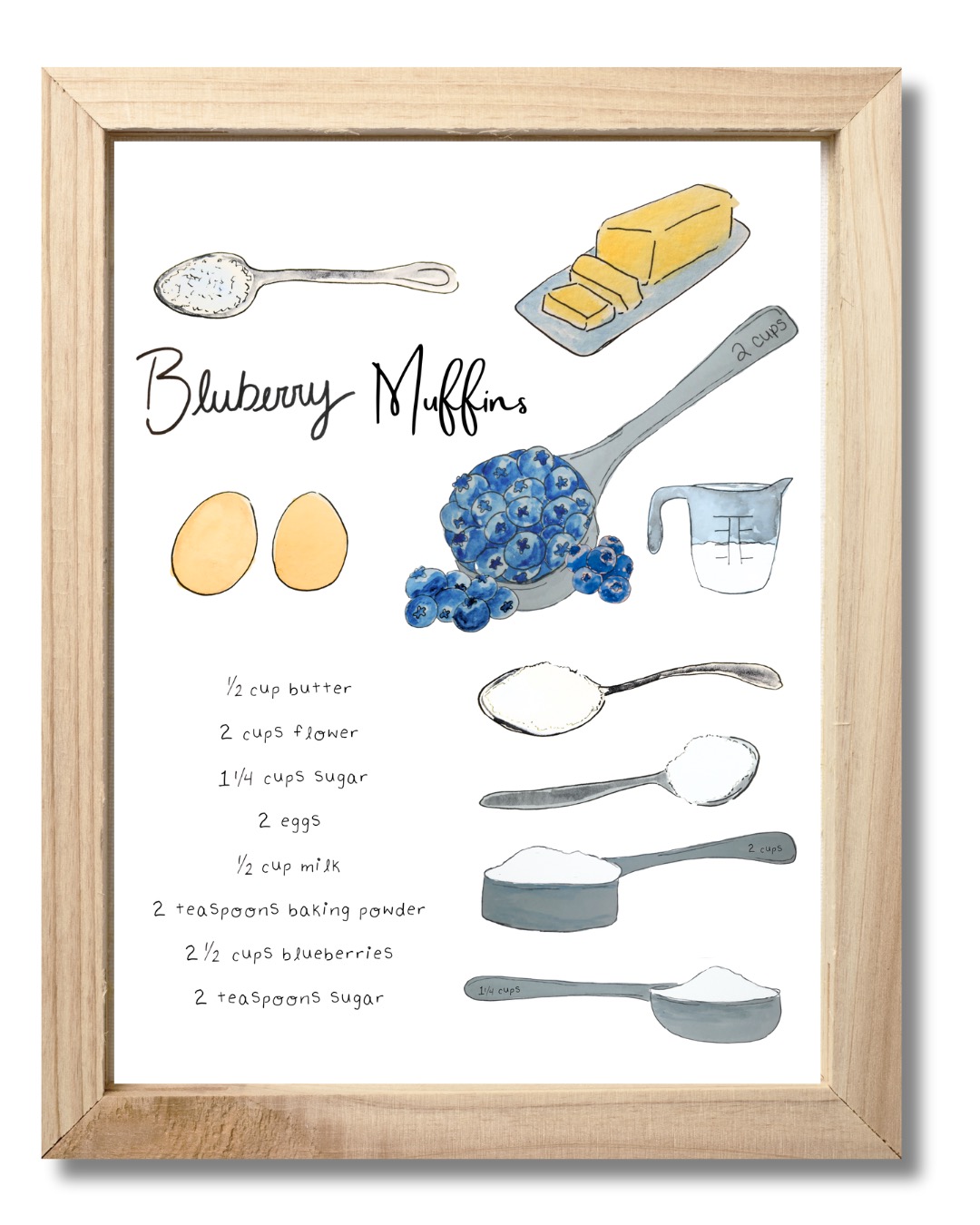 Custom Family Recipe Print