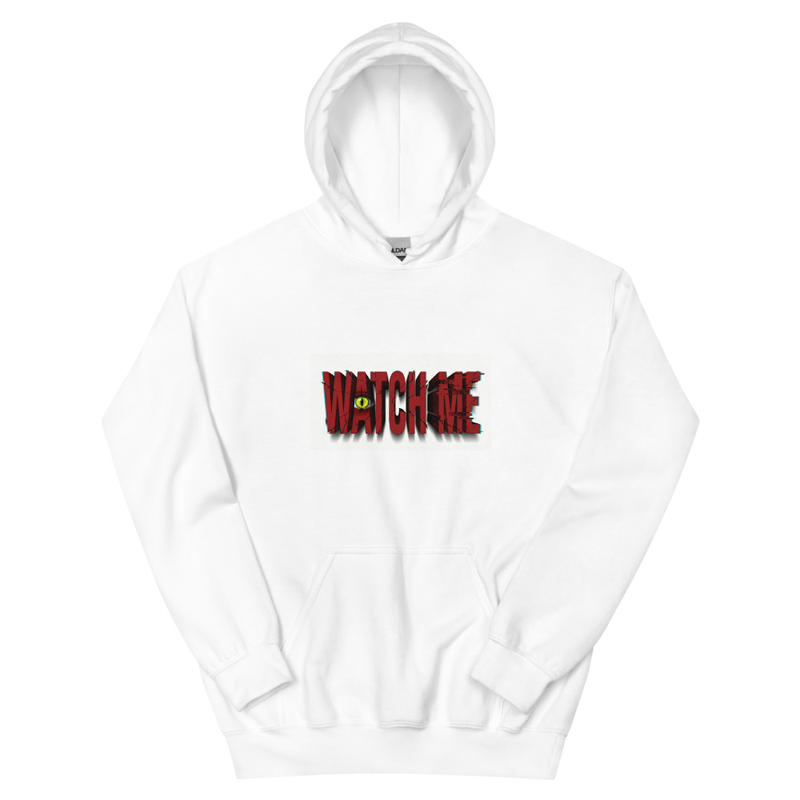 White Graphic Hoodie